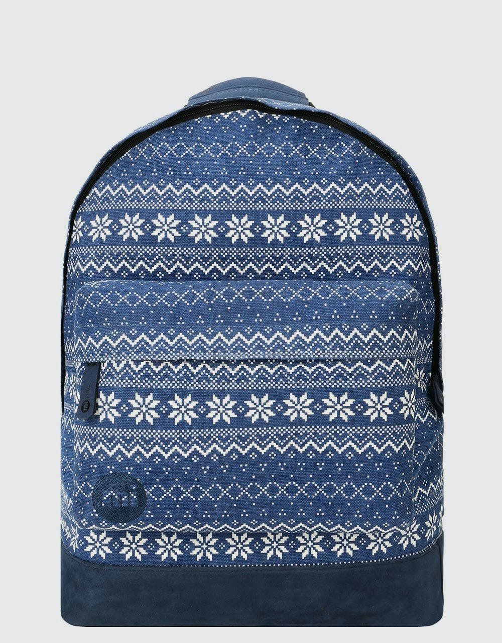 Mi-Pac Fairisle Backpack - Blue