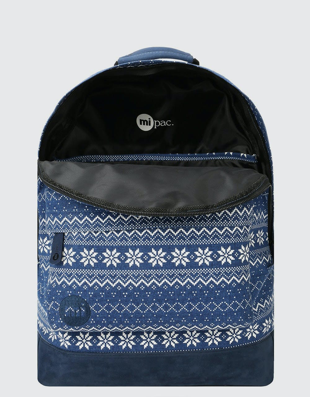 Mi-Pac Fairisle Backpack - Blue
