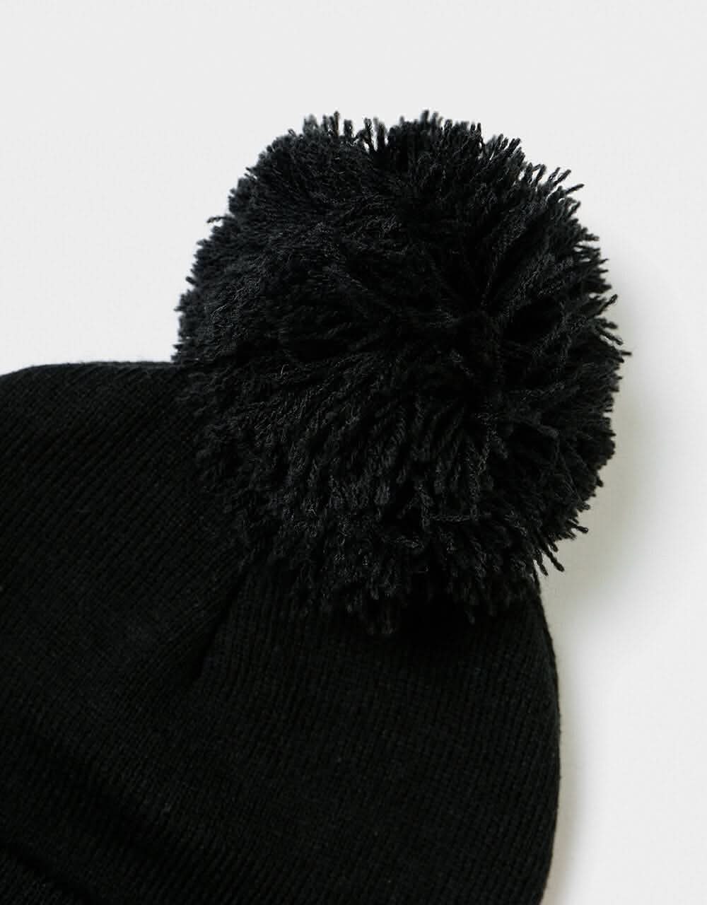 Route One Digital Bobble Beanie - Black
