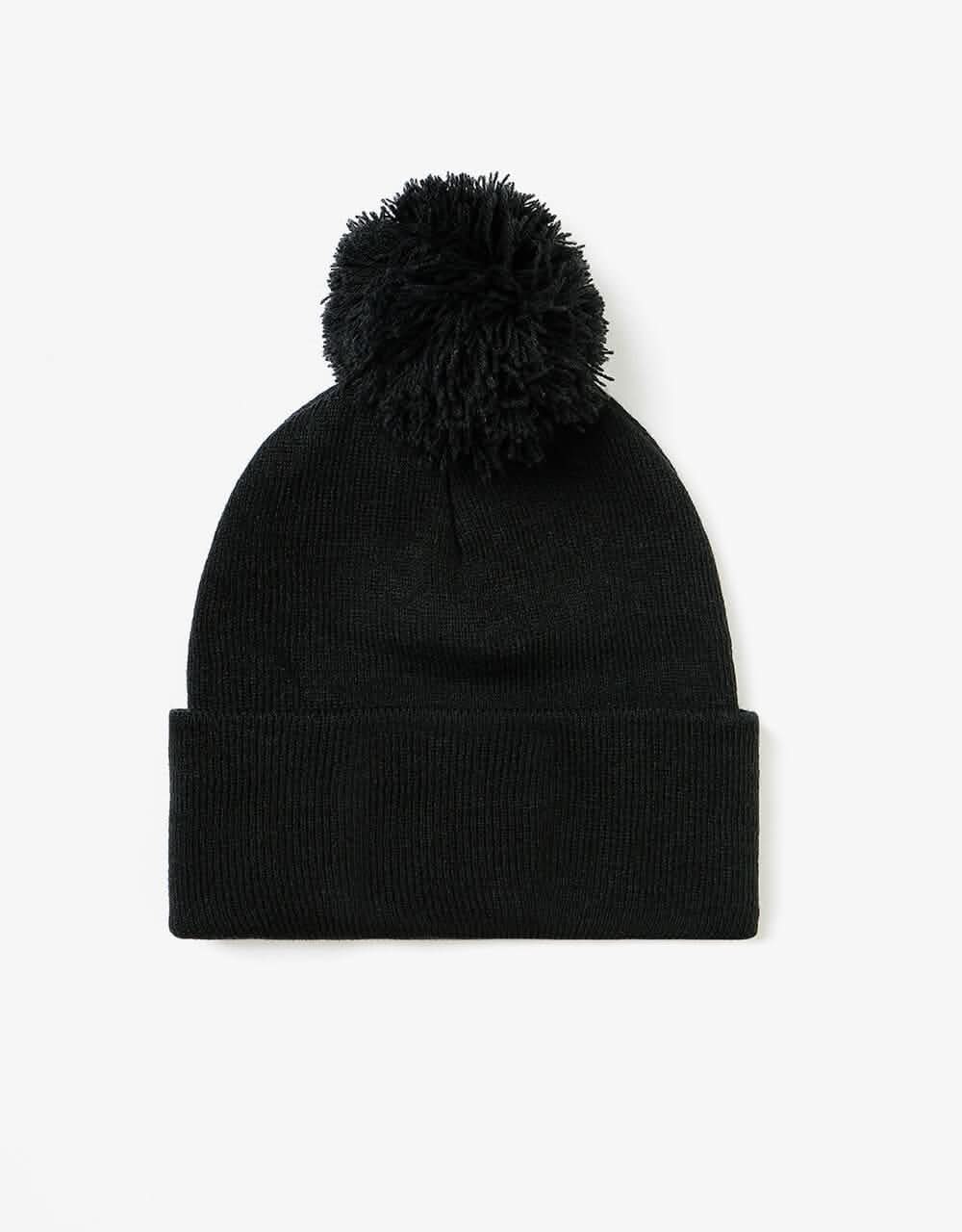 Route One Digital Bobble Beanie - Black