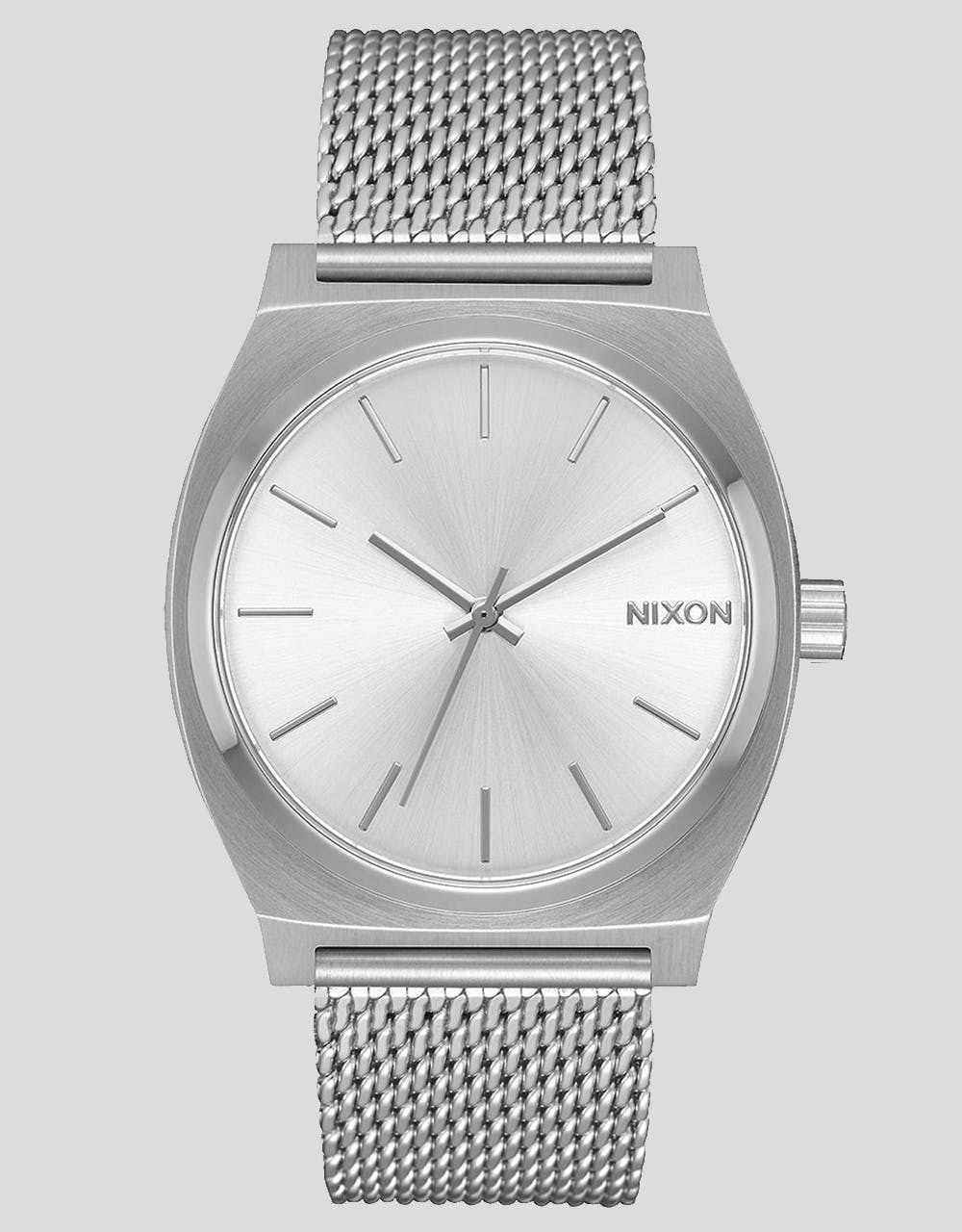 Nixon Time Teller Milanese Watch - All Silver