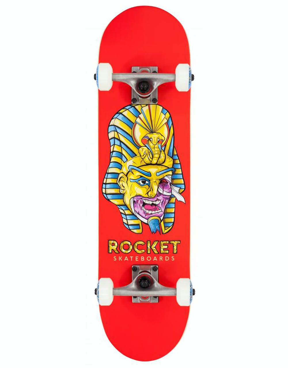 Rocket Pharaoh Mask Mini Complete Skateboard - 7.5"