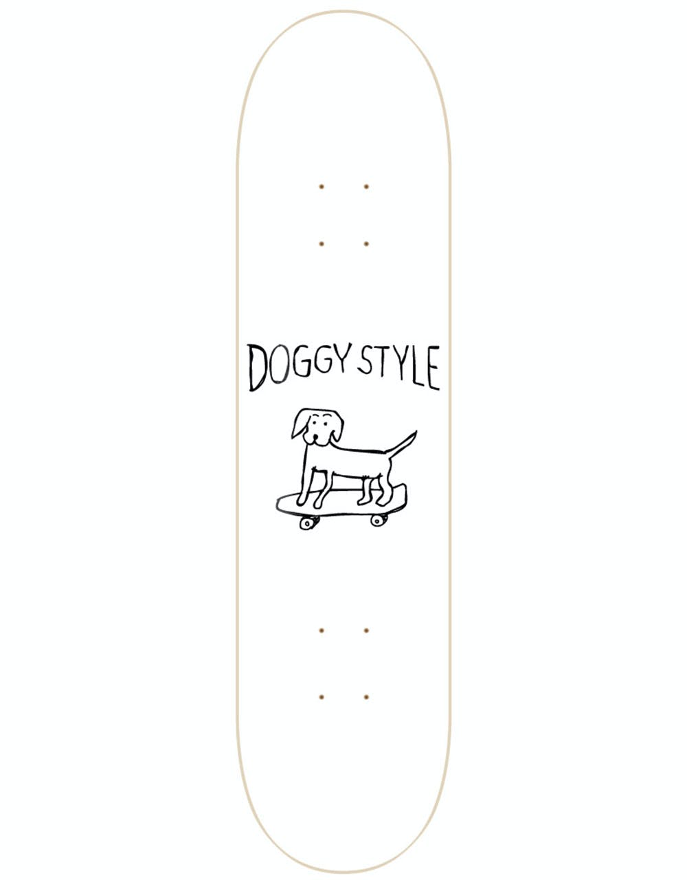 Route One Doggystyle Skateboard Deck - 8.25"