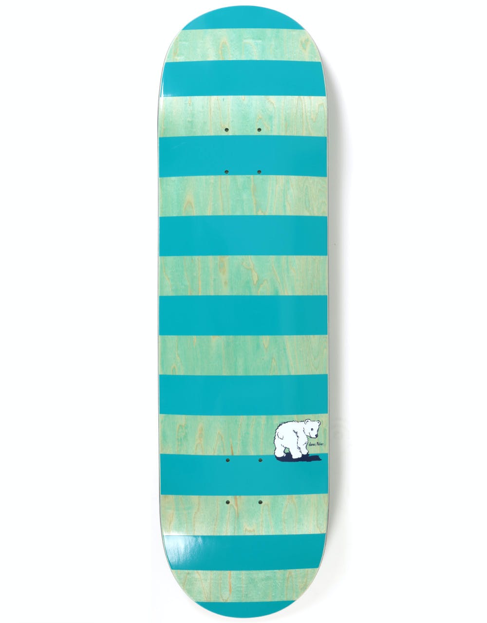 Polar x Dear x Ron Chatman Block Stripe Skateboard Deck - 8.625"