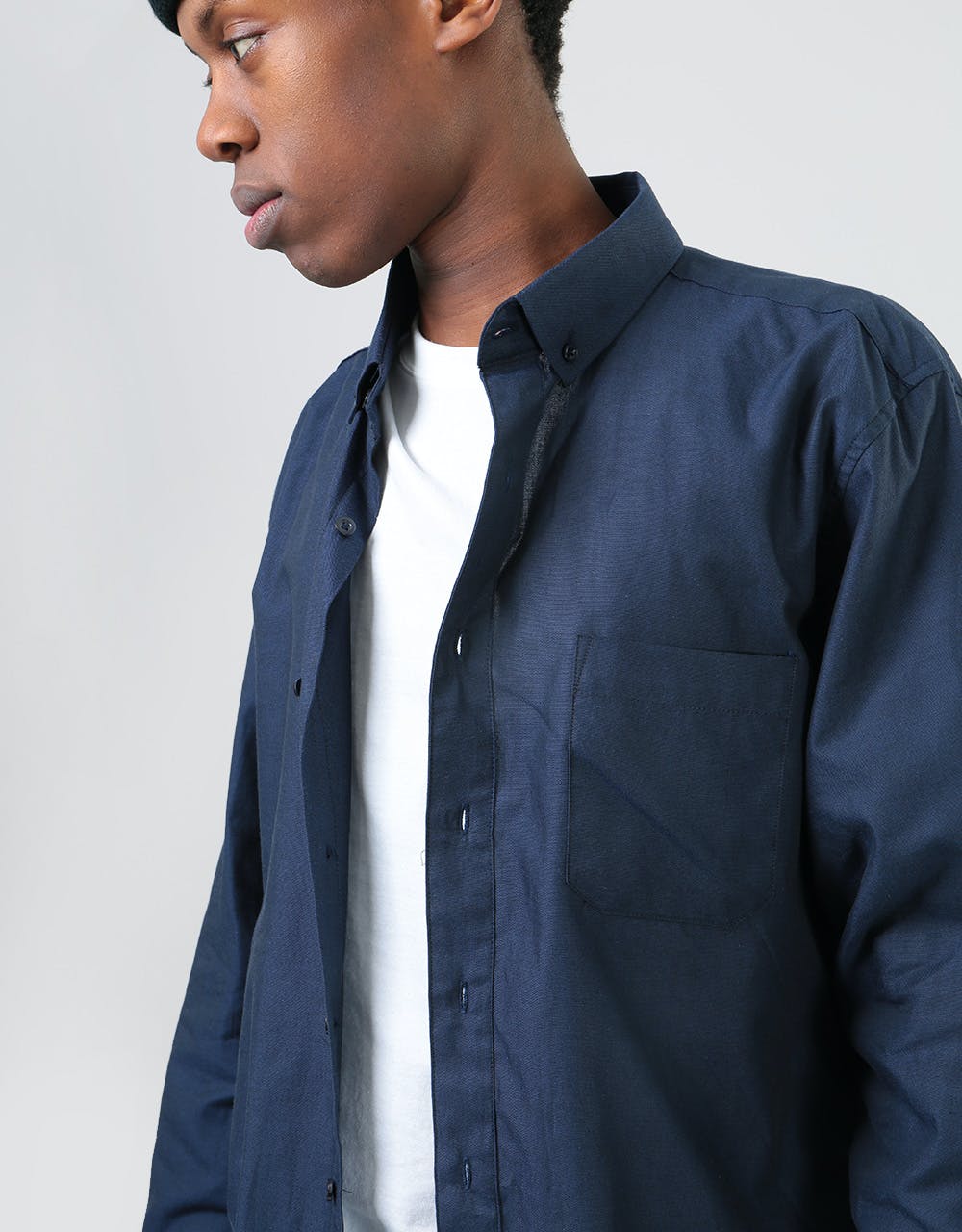 Route One Oxford Shirt - Navy