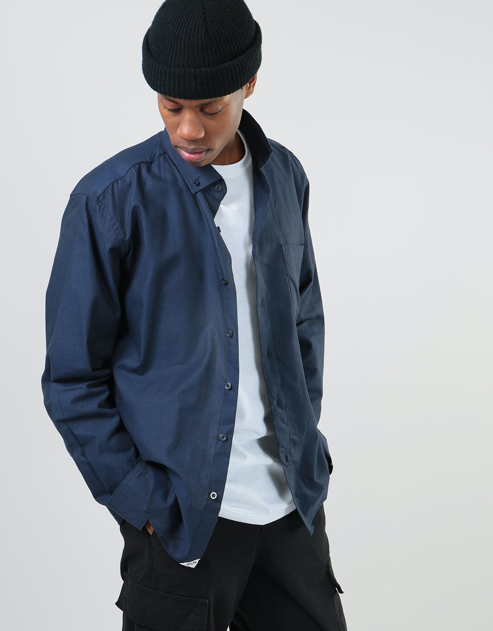 Route One Oxford Shirt - Navy
