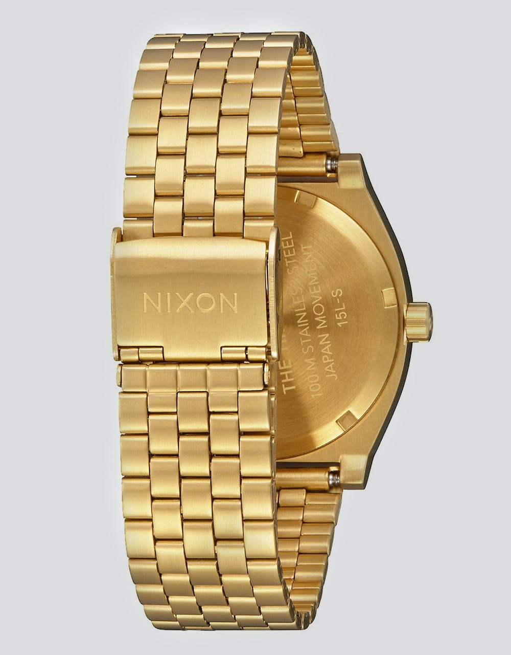 Nixon Time Teller Watch - All Gold/Blue Sunray
