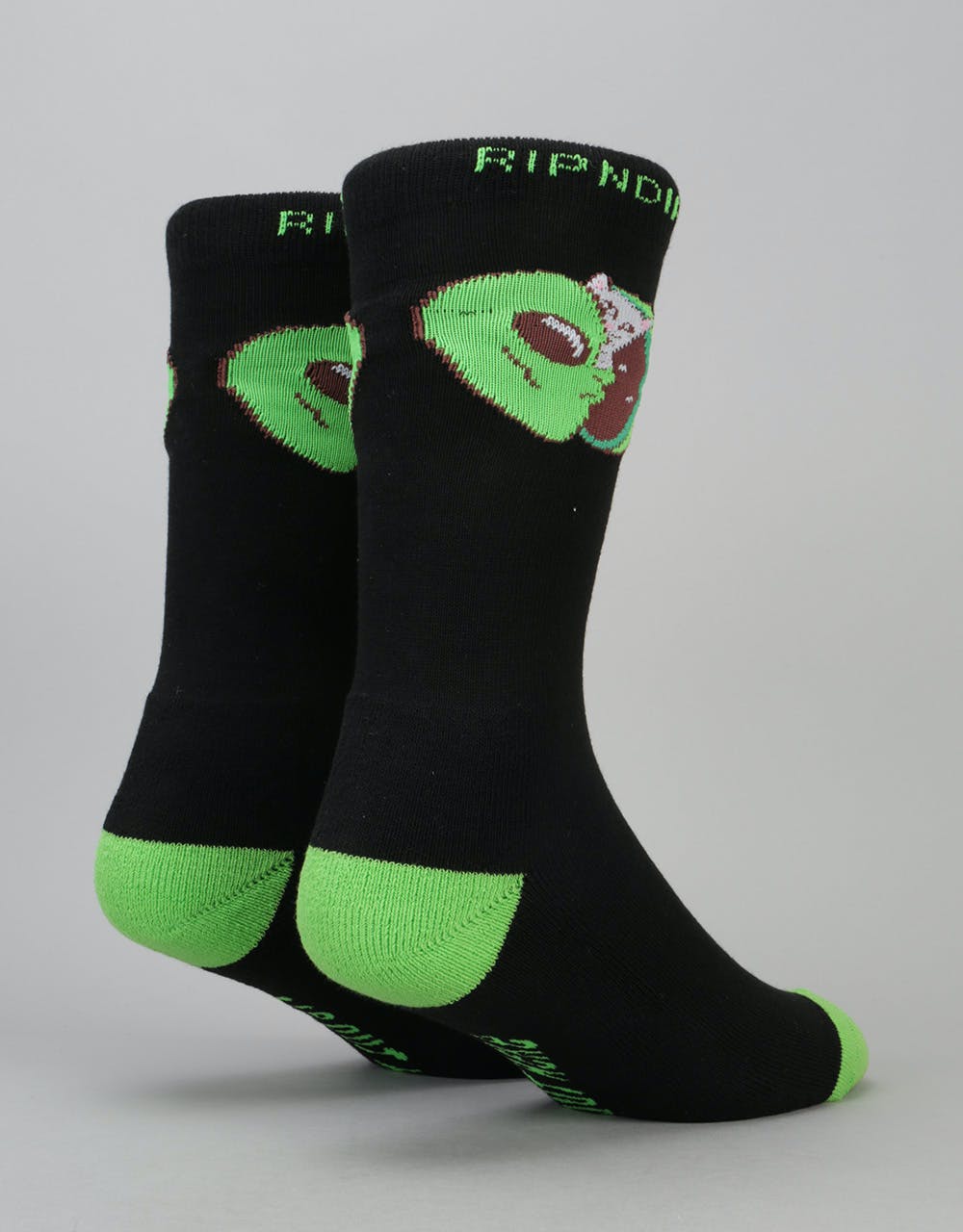 RIPNDIP In My Mind Socks - Black/Green