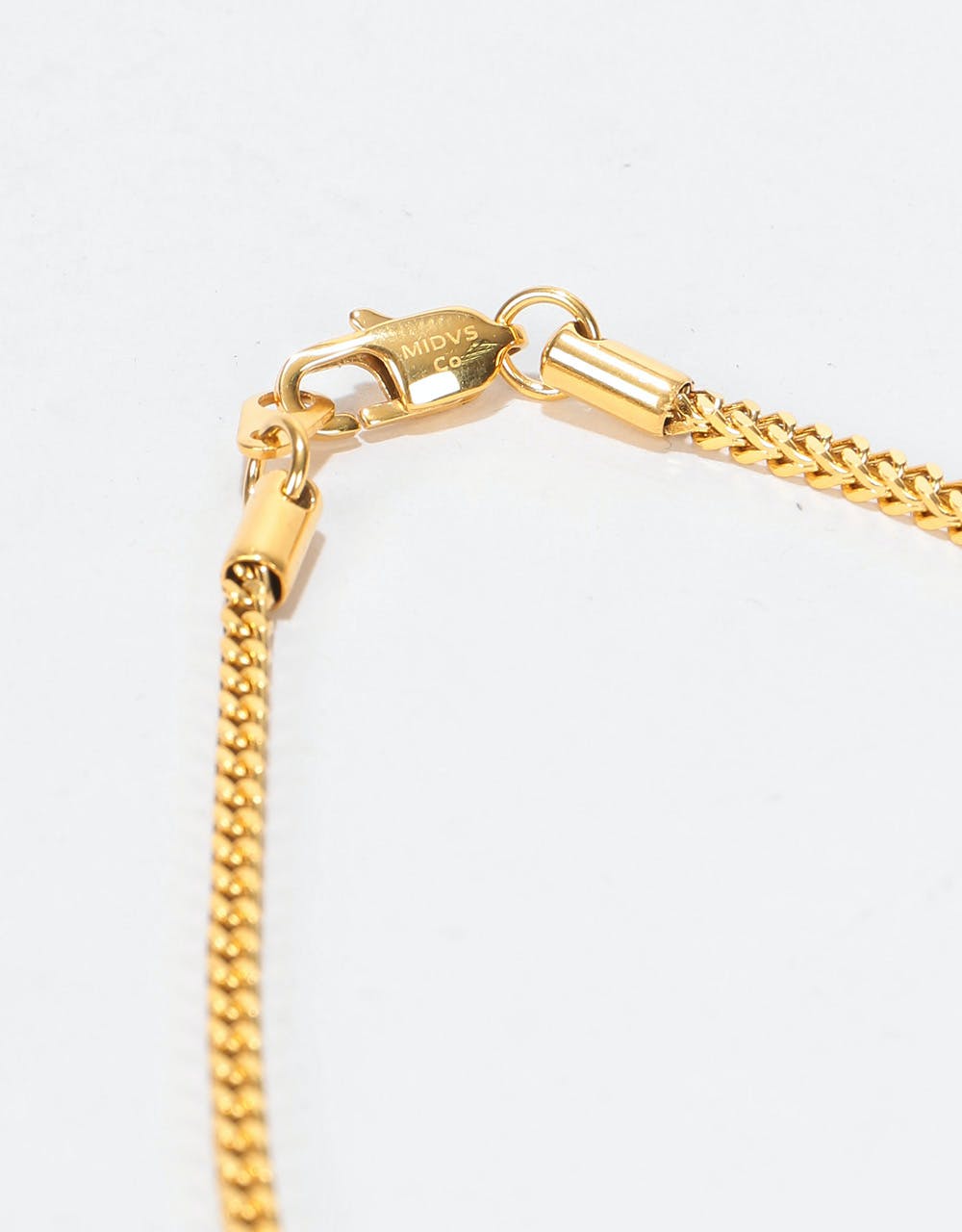 Midvs Co 18K Gold Plated Prayer Hands Necklace - Gold