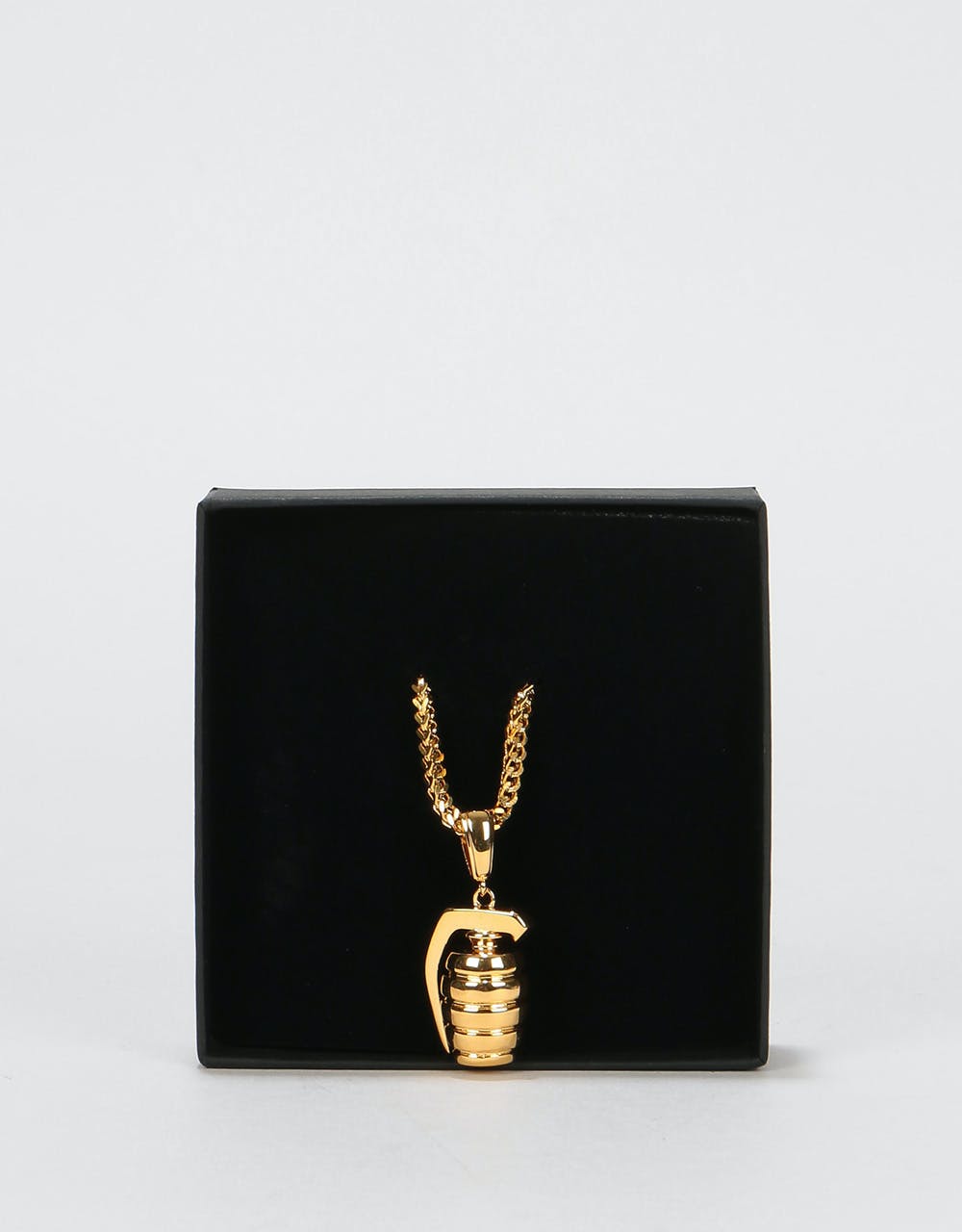 Midvs Co 18K Gold Plated Grenade Necklace - Gold
