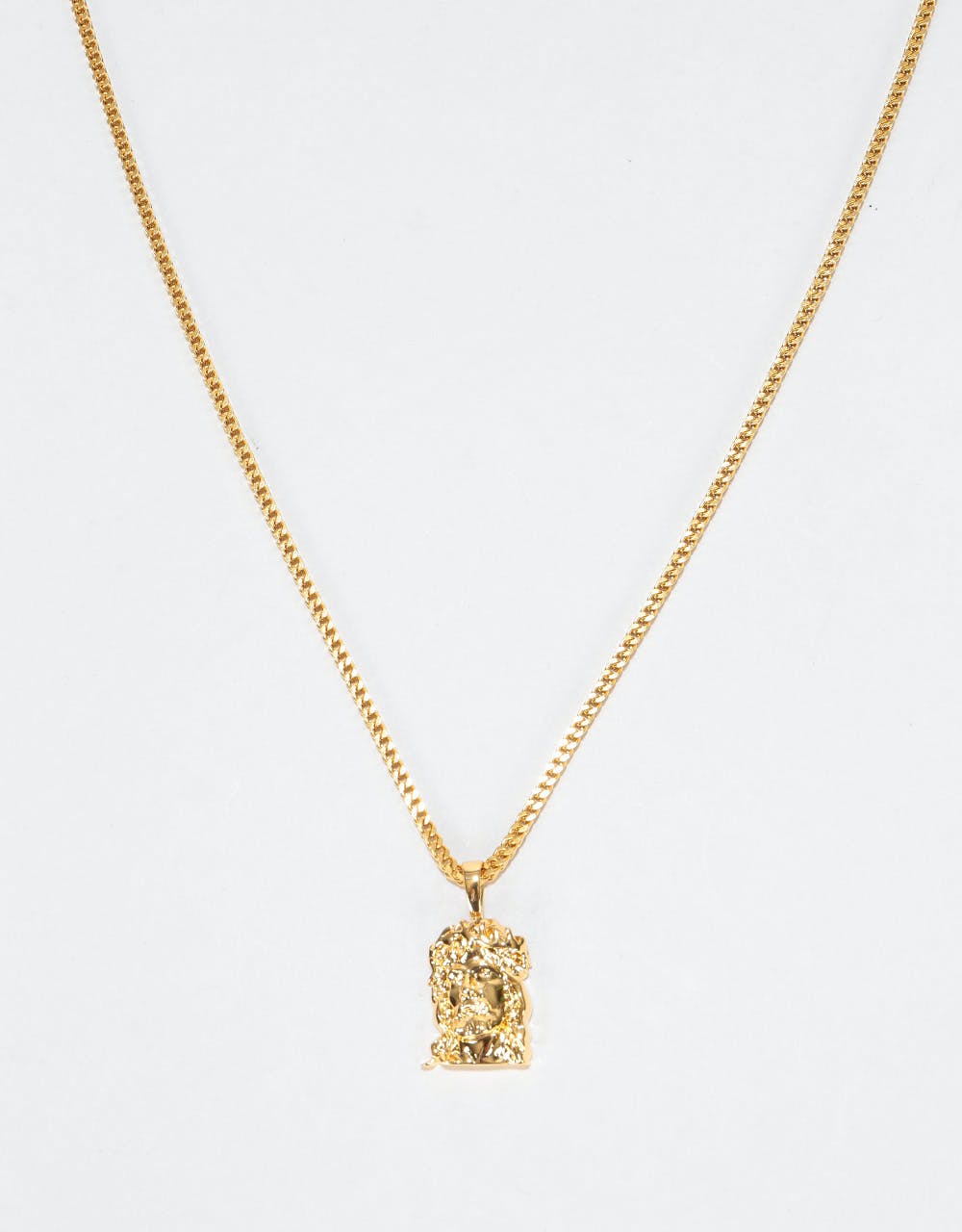 Midvs Co 18K Gold Plated Jesus Piece Necklace - Gold