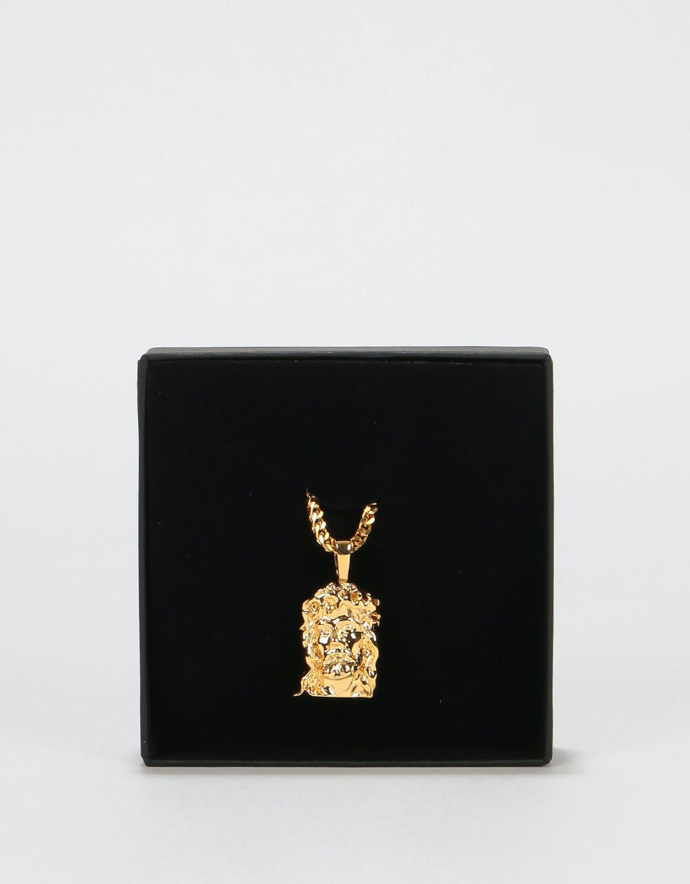 Midvs Co 18K Gold Plated Jesus Piece Necklace - Gold