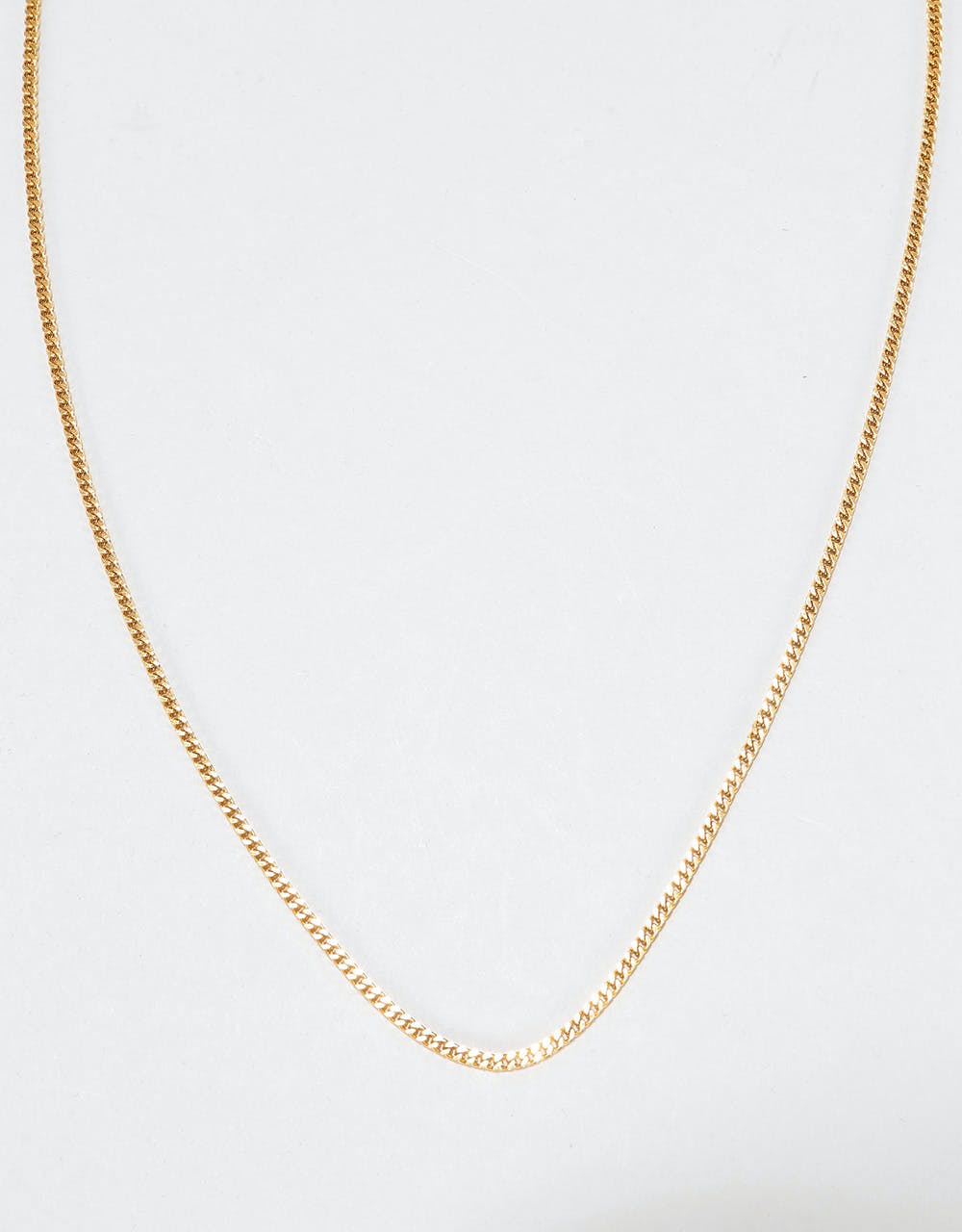 Midvs Co 18K Gold Plated 22" Franco Chain Necklace - Gold