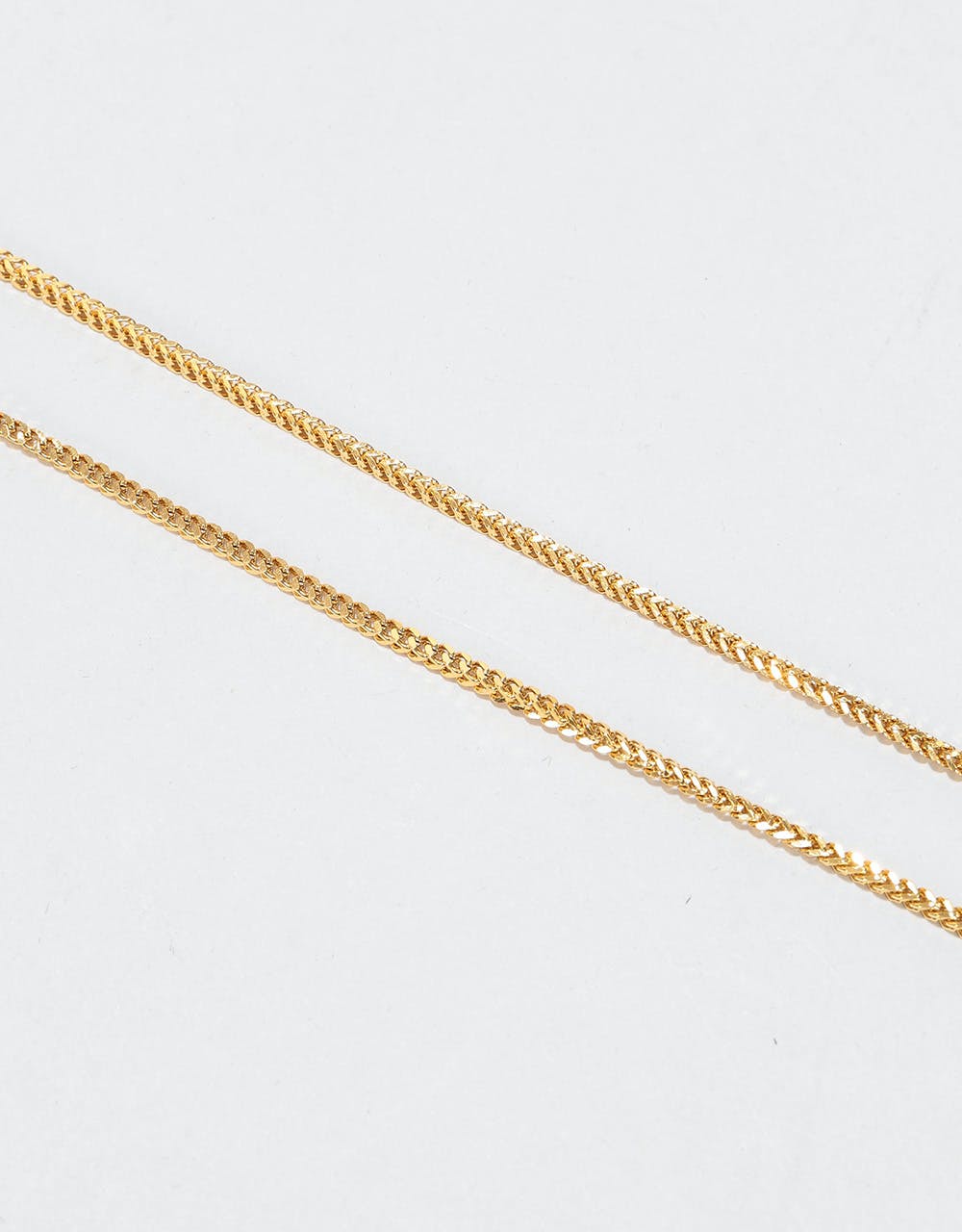 Midvs Co 18K Gold Plated 22" Franco Chain Necklace - Gold