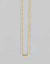 Midvs Co 18K Gold Plated 22" Rope Chain Necklace - Gold