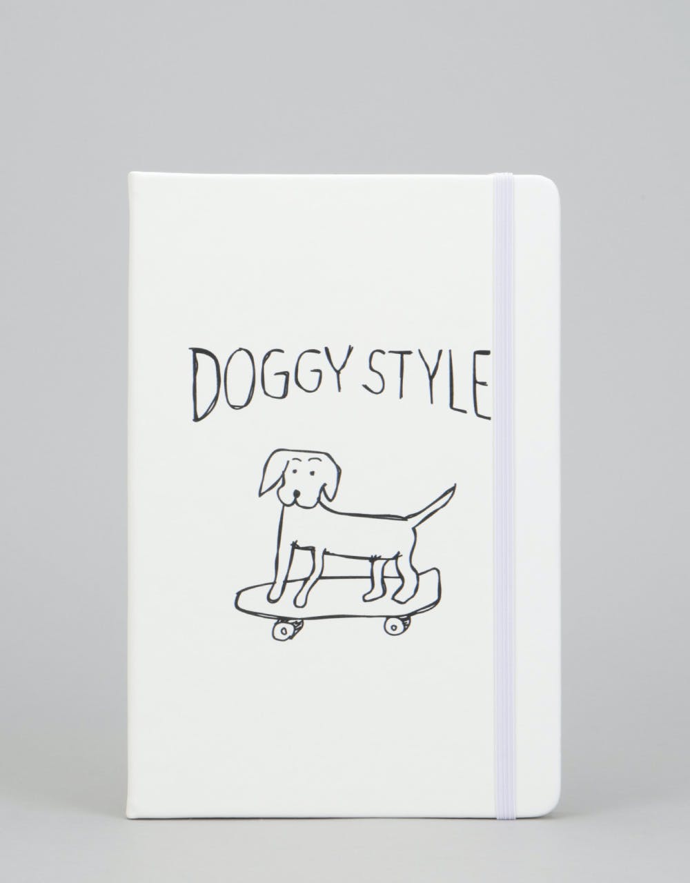 Route One Doggy Style Notebook - White