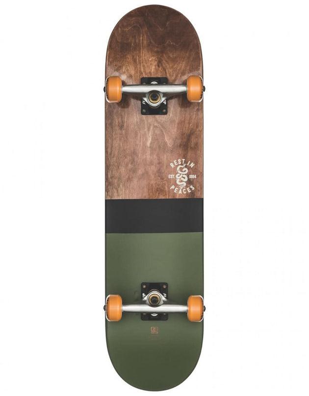 Globe G2 Half Dip 2 Dark Maple Complete Skateboard - 8"
