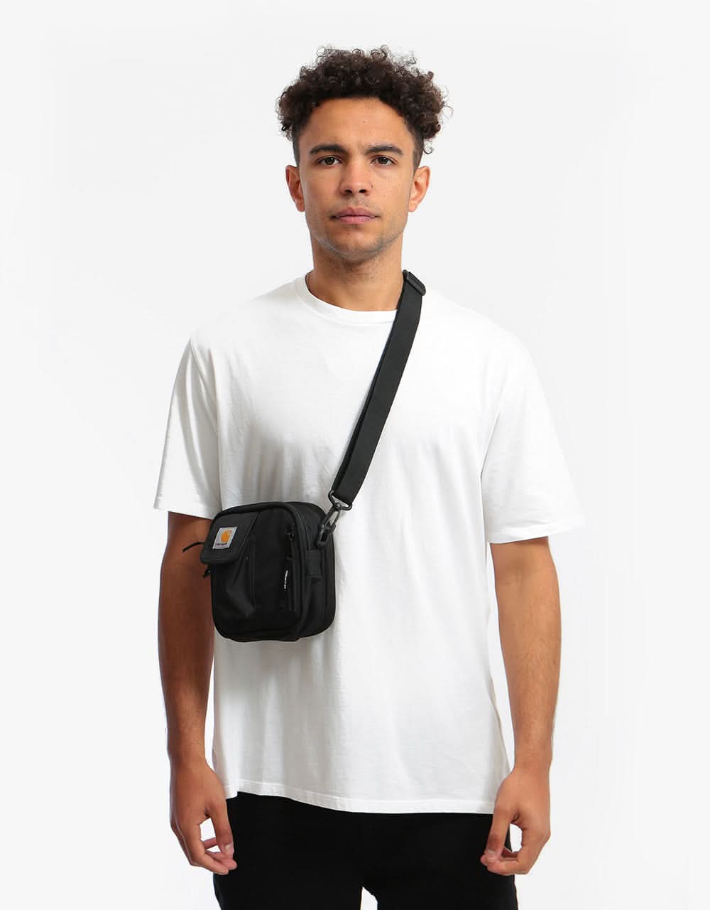Carhartt wip small essentials cross body bag black Clearance