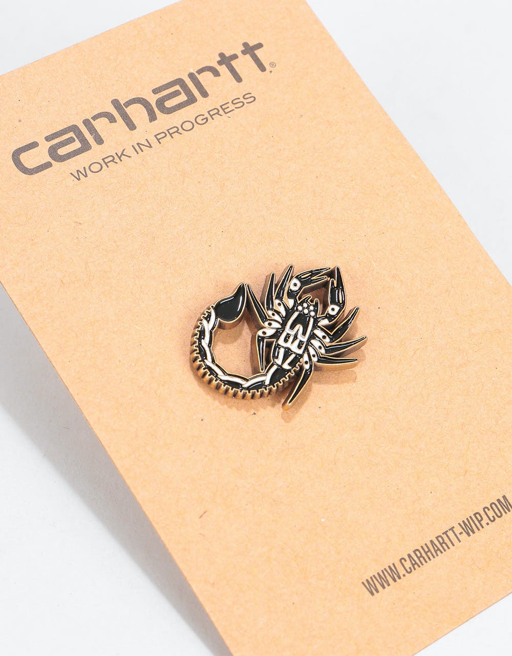 Carhartt WIP Scorpion Pin - Zinc