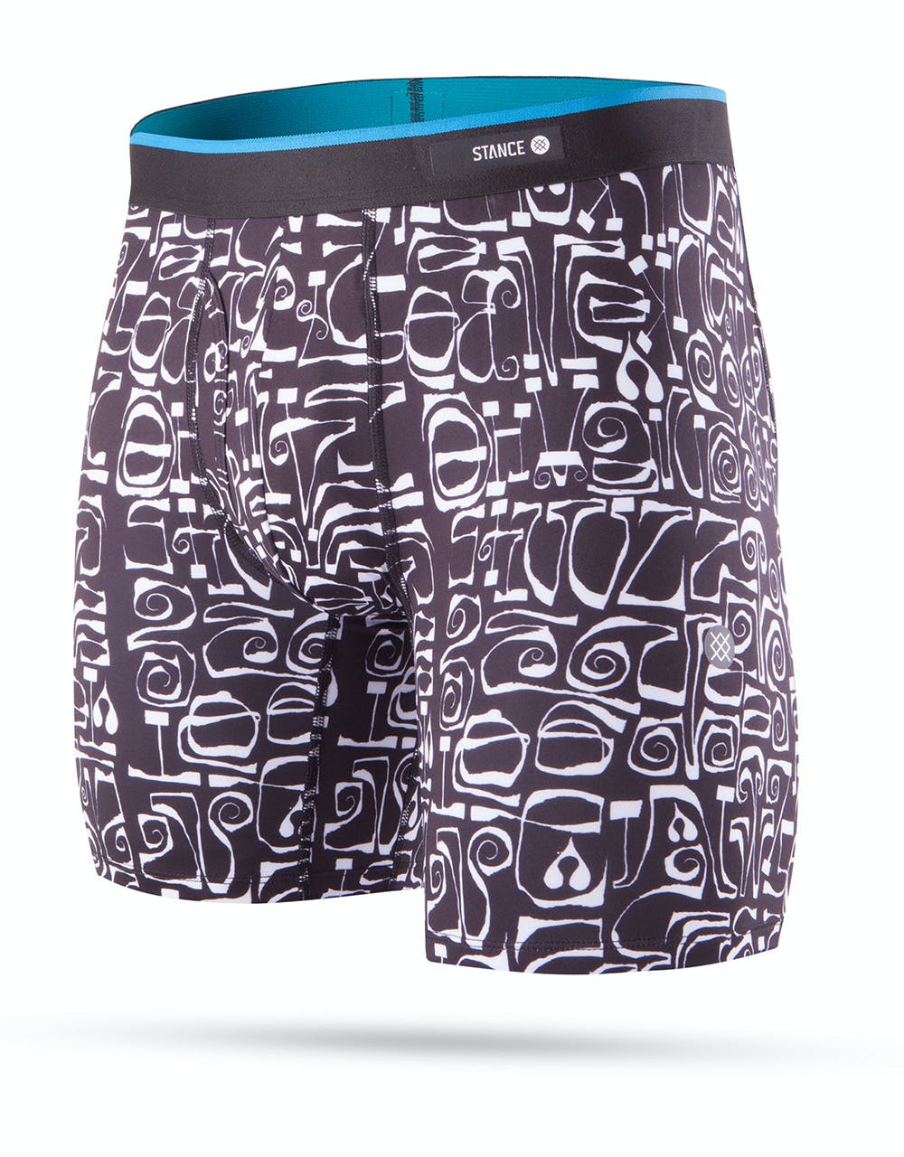 Stance Phil Frost Poly Blend Boxer Shorts - Black