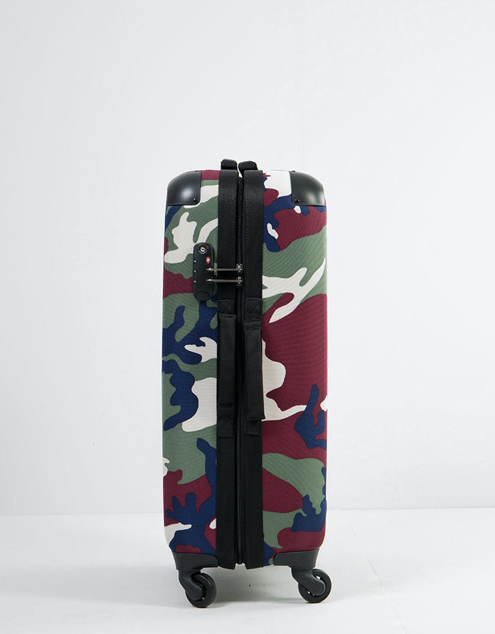 Eastpak Tranzshell Medium Wheeled Luggage Bag - Camo Green