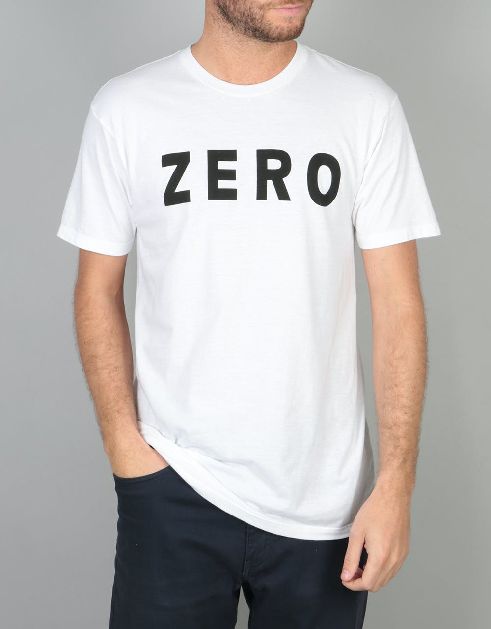 Zero Army T-Shirt - White/Black