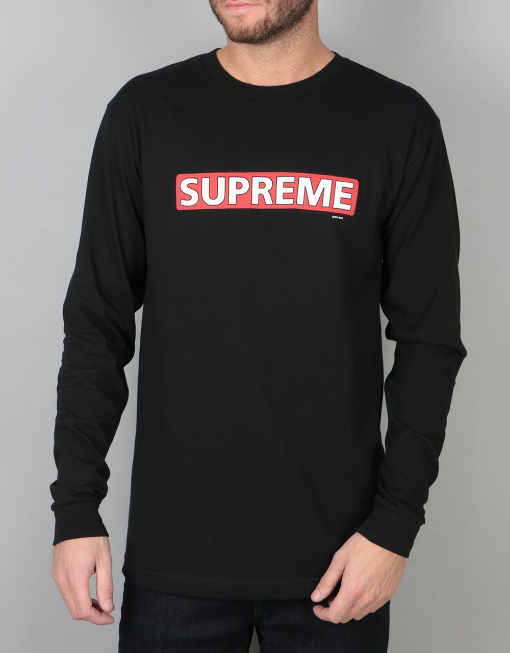 Powell Peralta Supreme L/S T-Shirt - Black