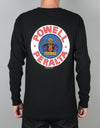 Powell Peralta Supreme L/S T-Shirt - Black