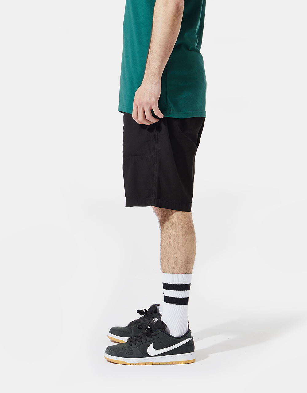 Route One Classic Clip Shorts - Black