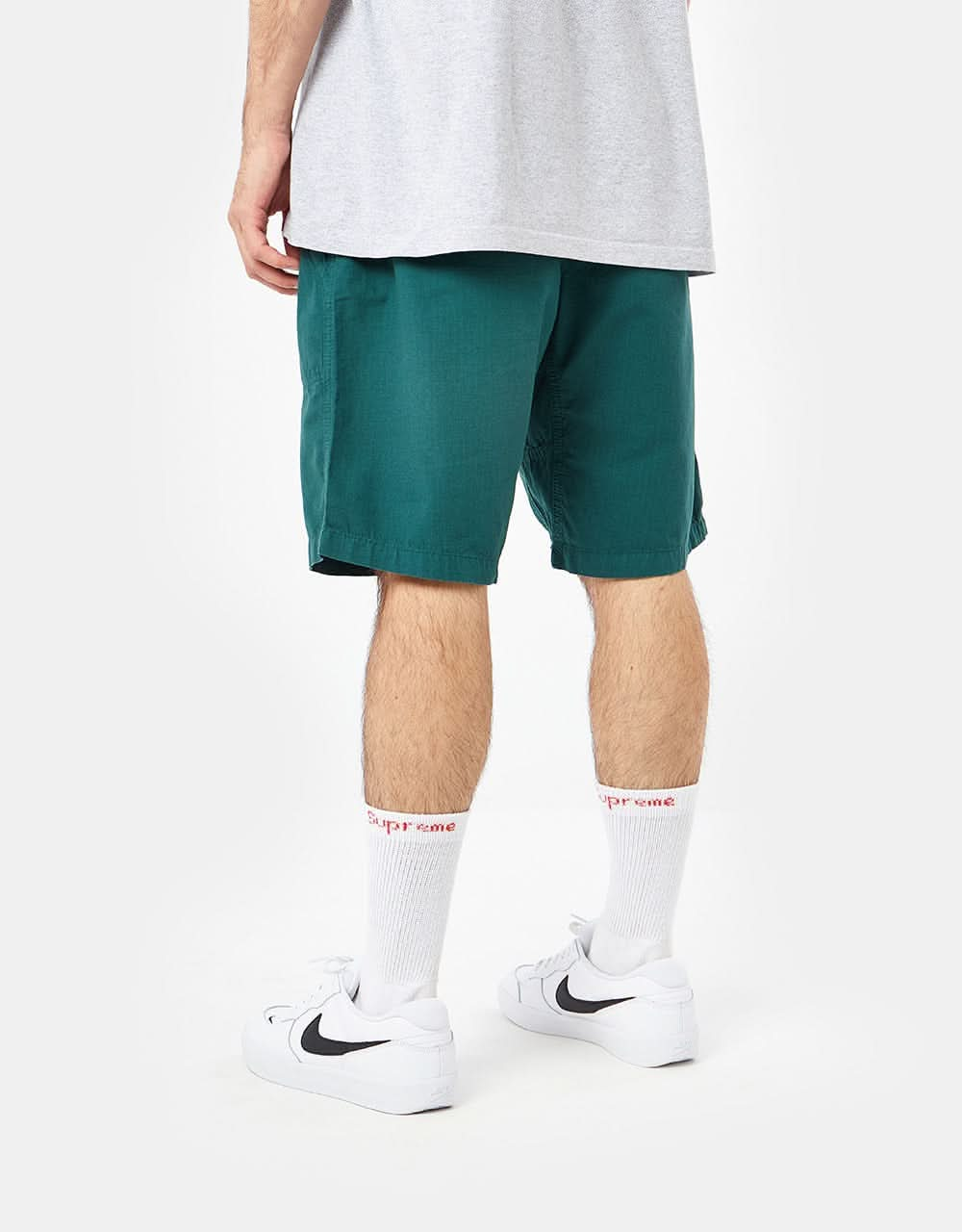 Route One Classic Clip Shorts - Storm Green