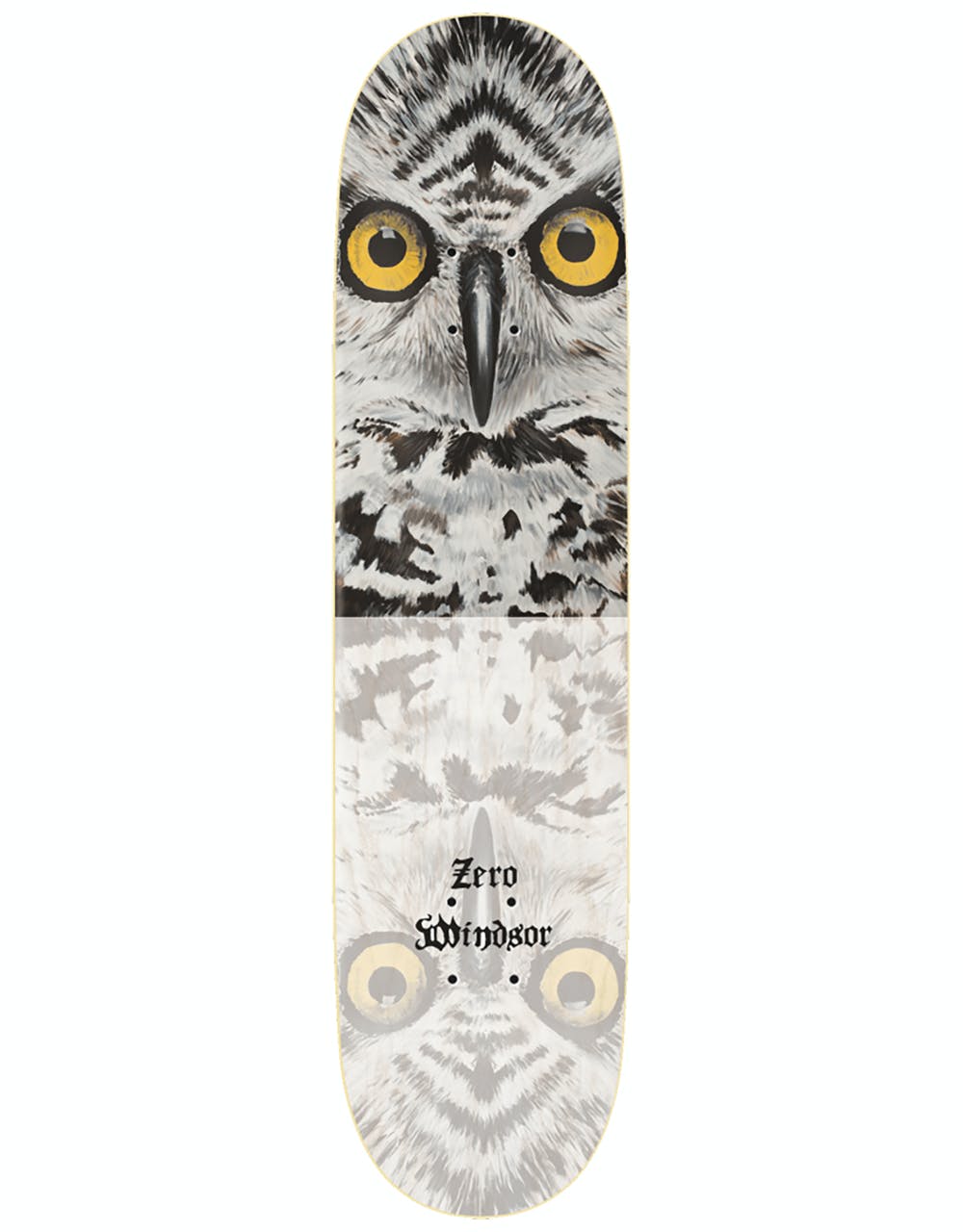 Zero Windsor Owl Impact Light Skateboard Deck - 8.375"