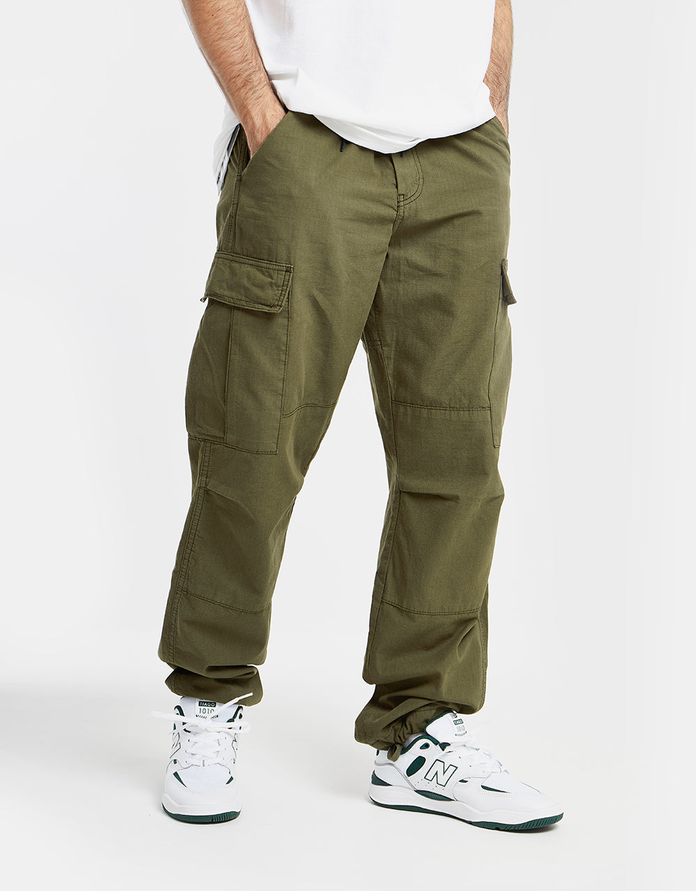 Route One Cargo Pants - Olive