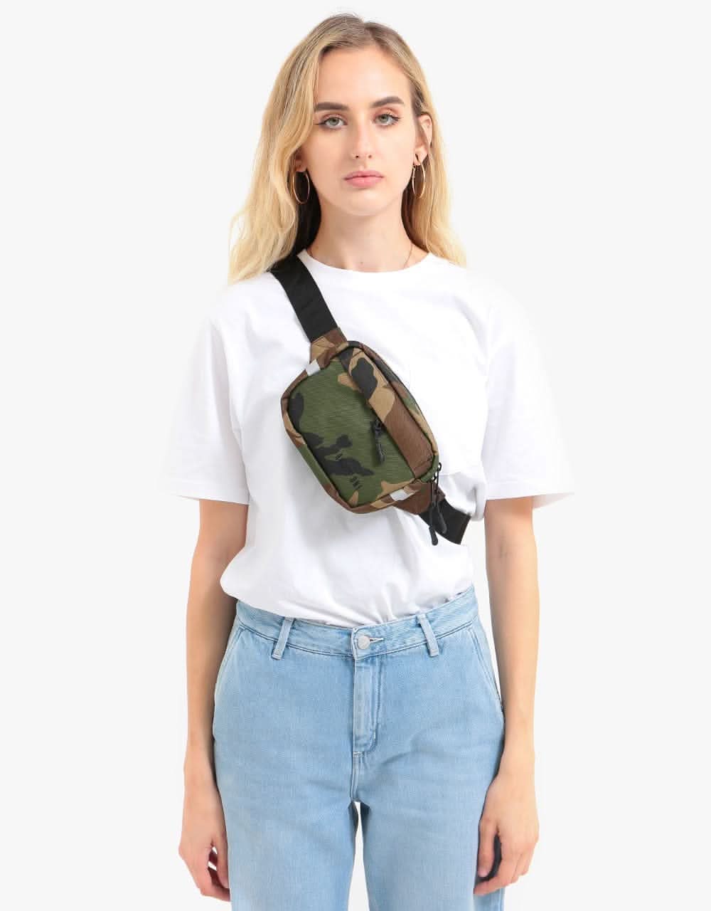 Route One Classic Cross Body Bag - Camo