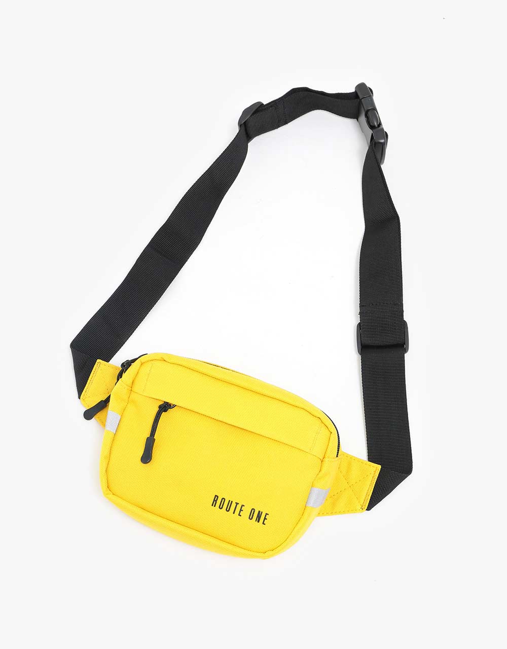 Route One Classic Cross Body Bag - Vibrant Yellow