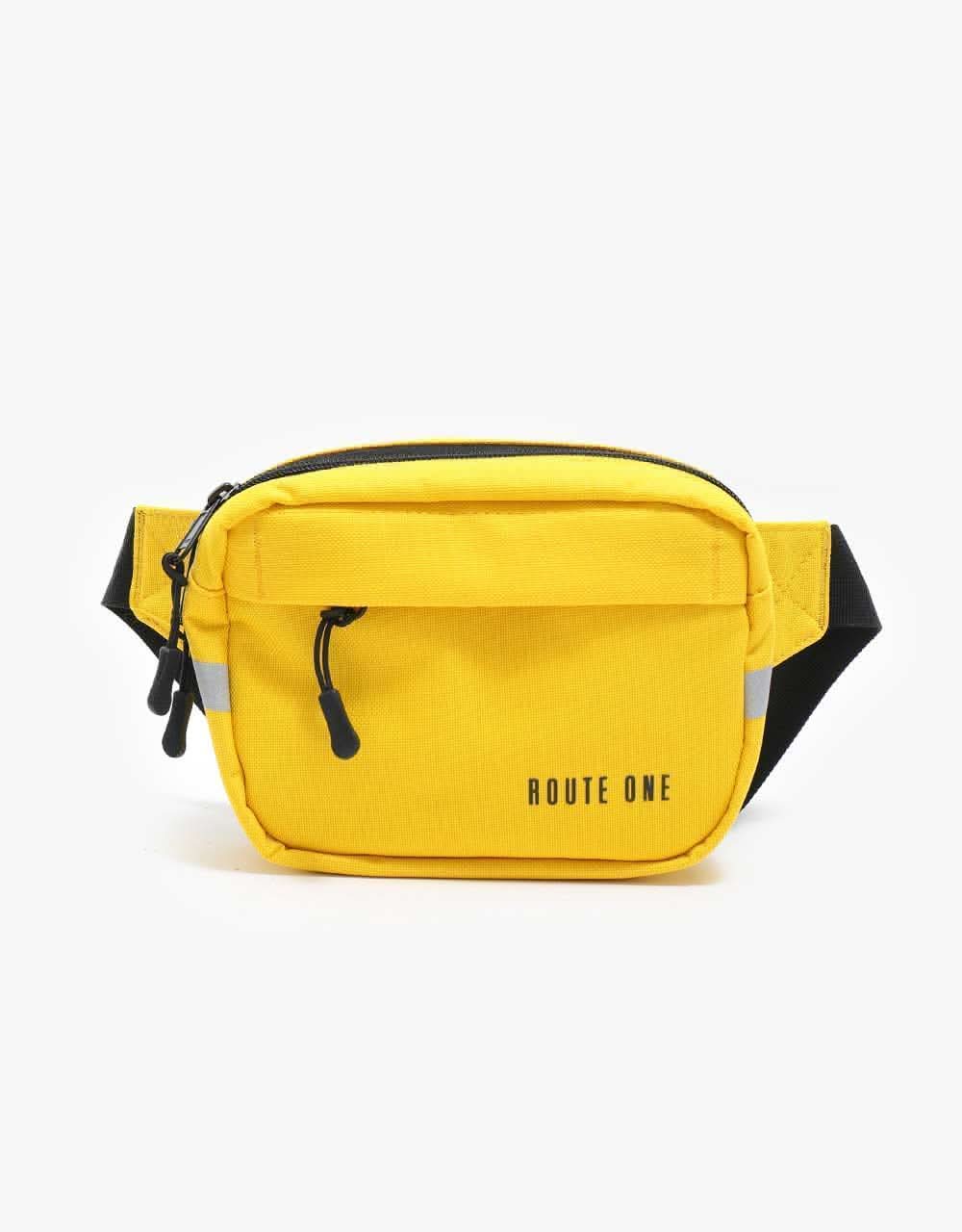 Route One Classic Cross Body Bag - Vibrant Yellow