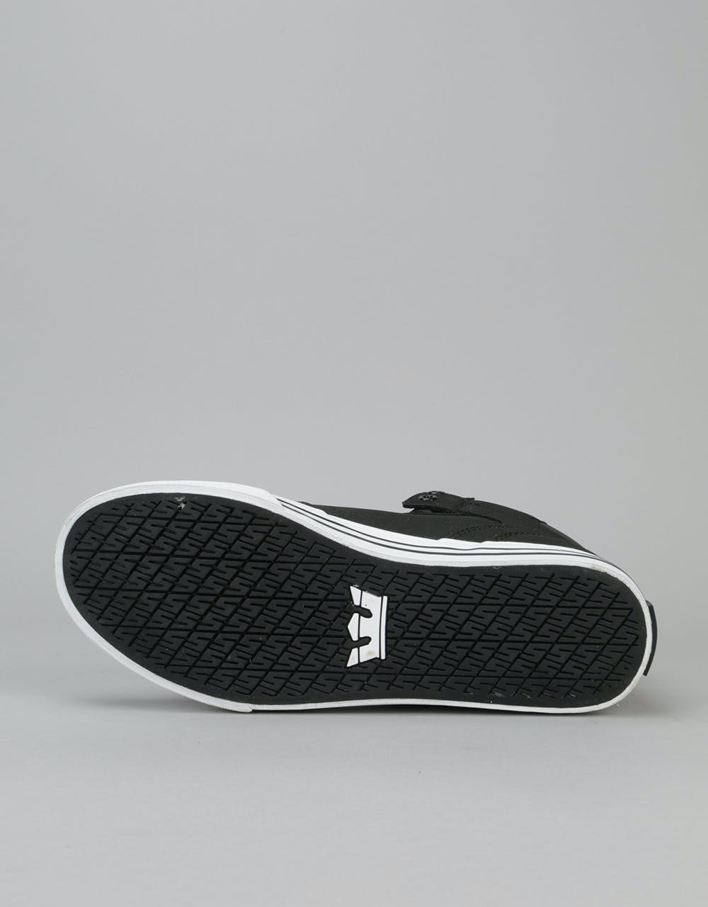 Supra Vaider Skate Shoes - Black/White