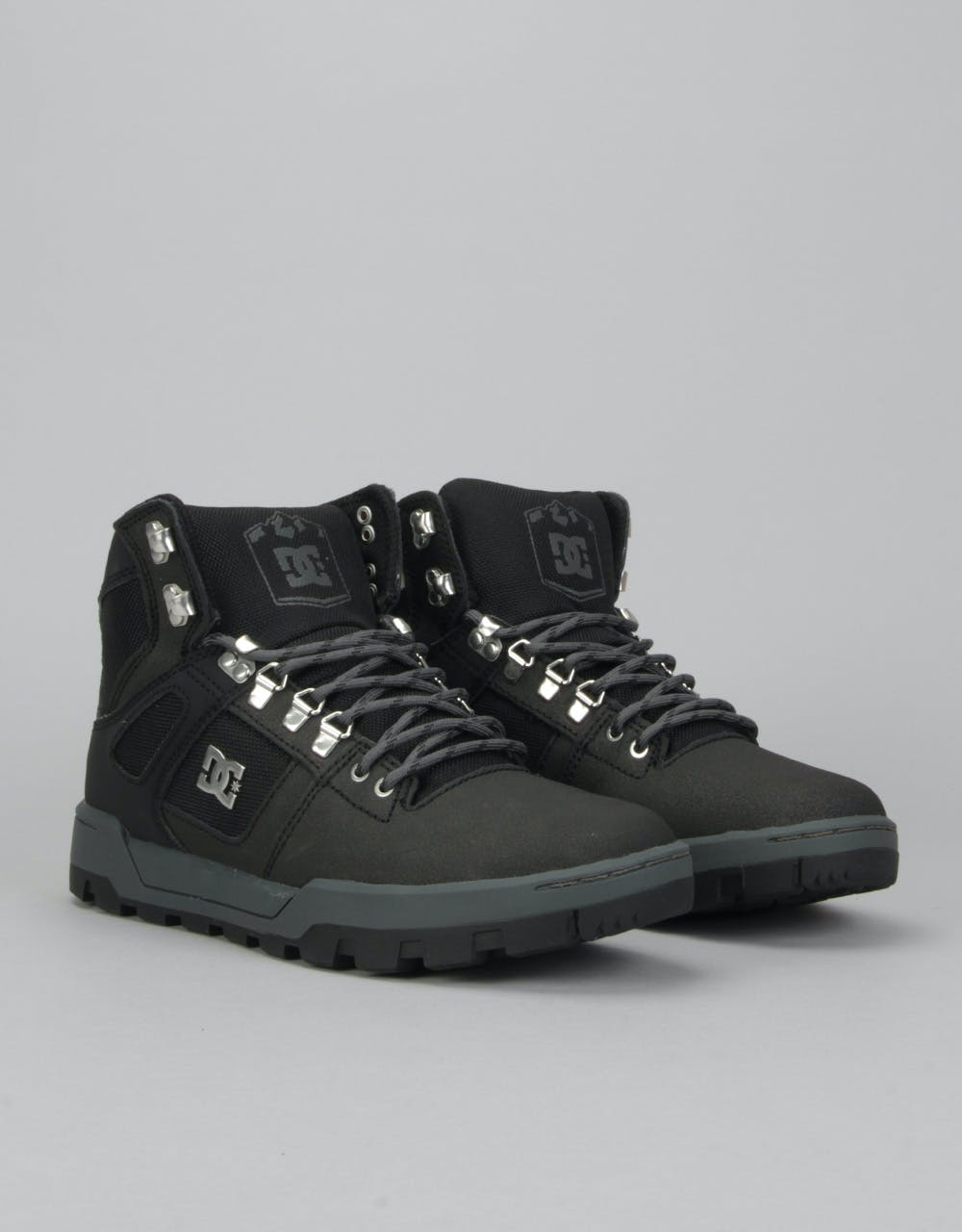 DC Spartan High WR Boots - Black/Black/Dark Grey