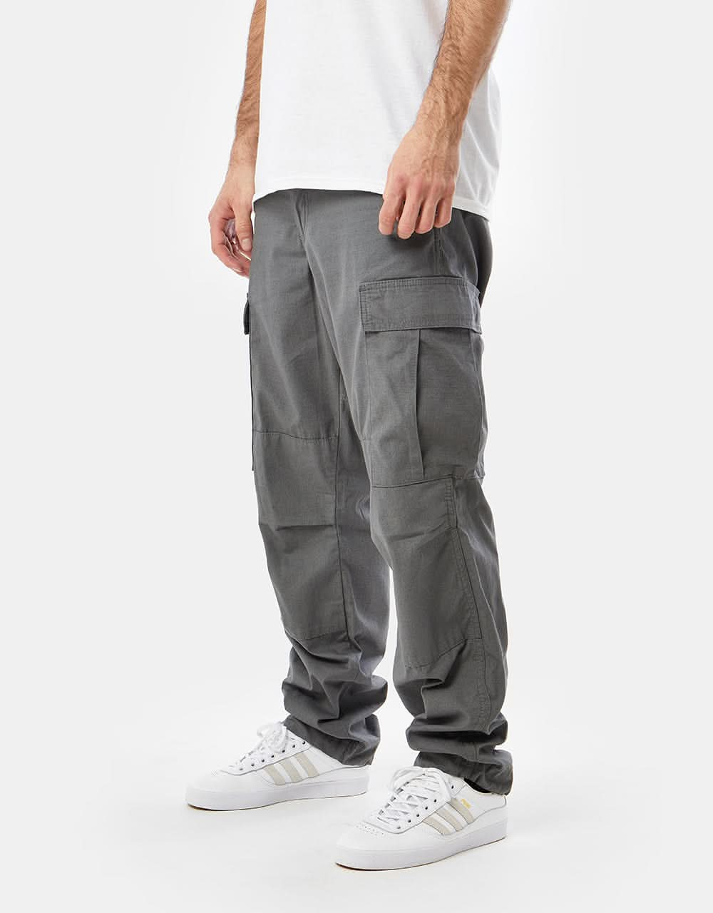 Route One Cargo Pants - Charcoal