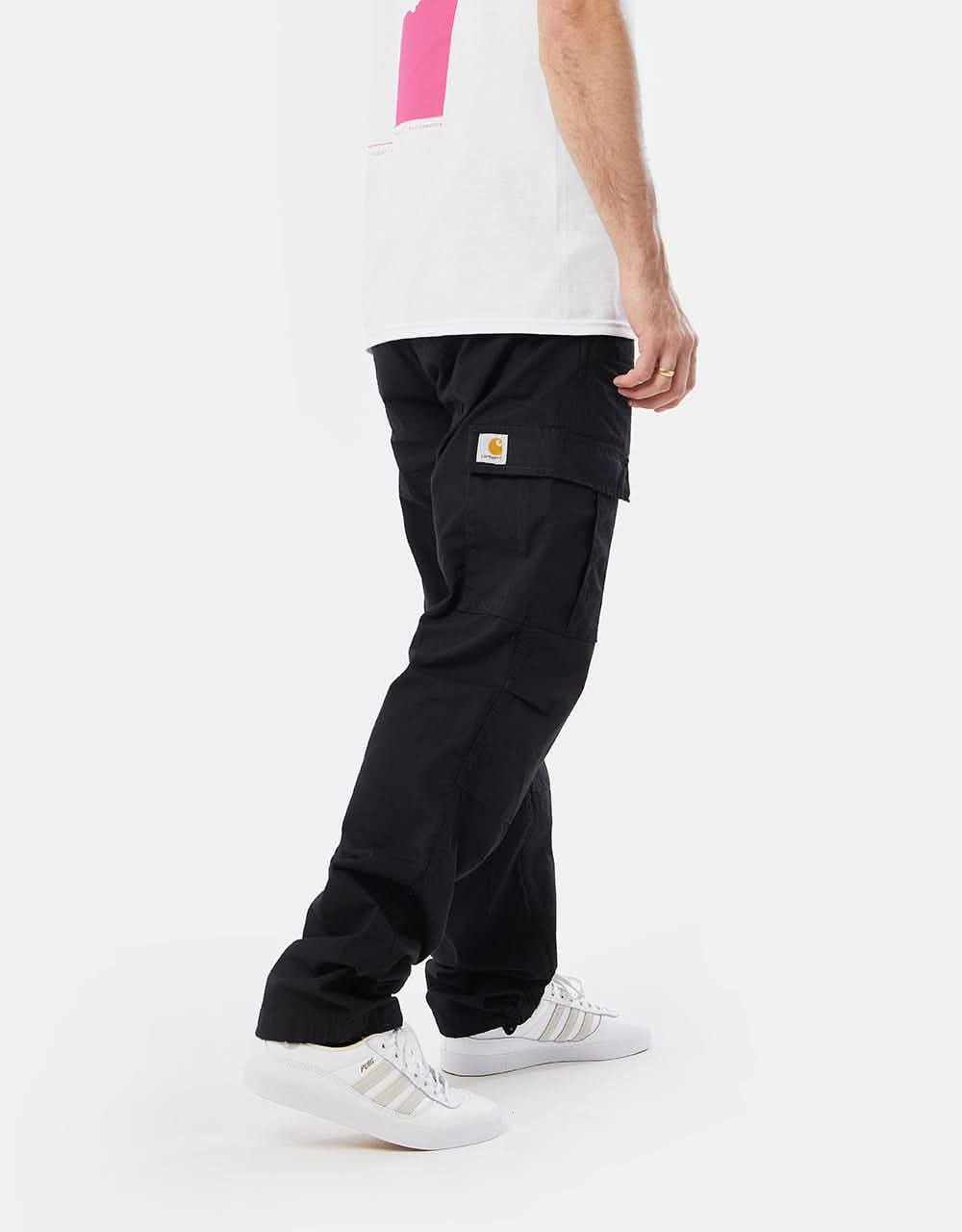 Carhartt WIP Aviation Pant - Black (Rinsed)