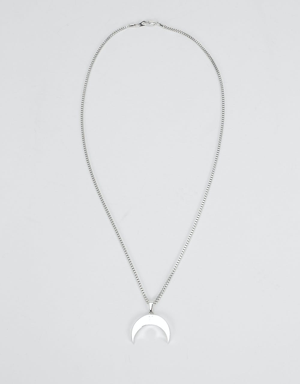 Midvs Co 18K Gold Plated Luna Necklace - White Gold