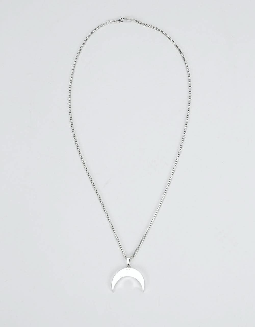 Midvs Co 18K Gold Plated Luna Necklace - White Gold