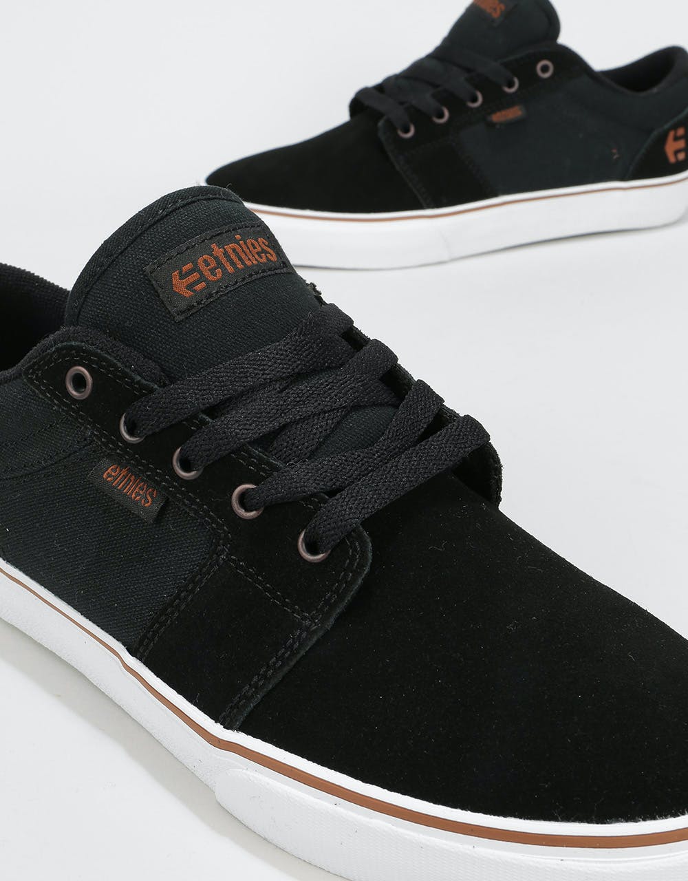 Etnies Barge LS Skate Shoes - Black/Bronze
