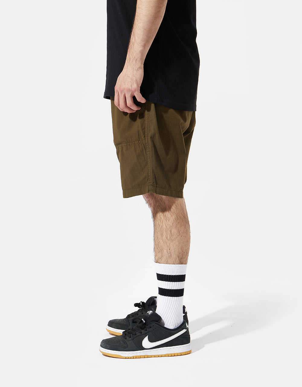 Route One Classic Clip Shorts - Olive