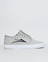 Lakai Griffin Skate Shoes - Grey/Black Textile