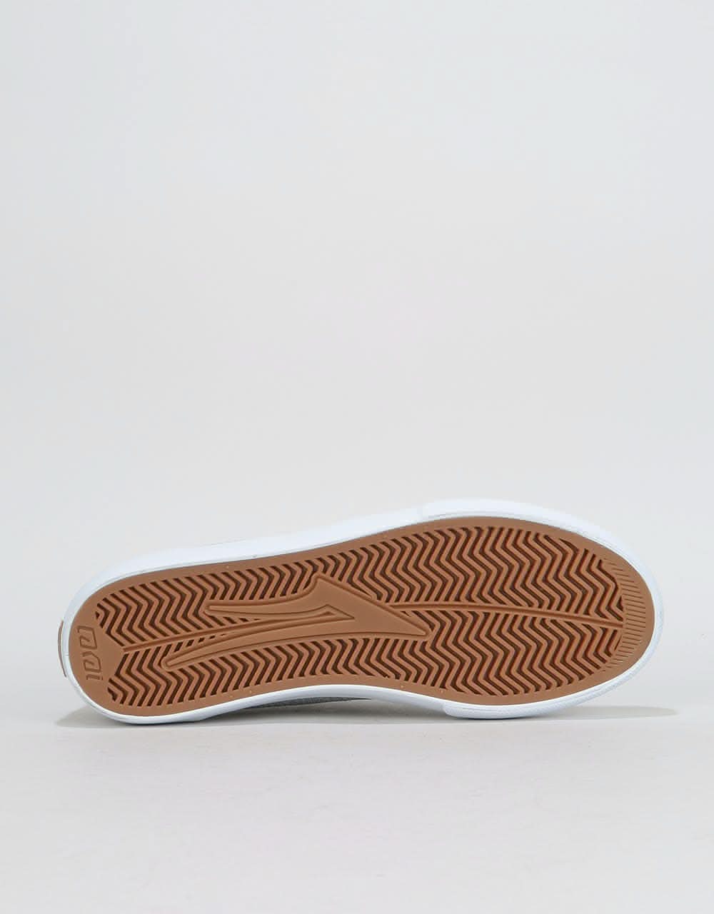 Lakai Griffin Skate Shoes - Grey/Black Textile