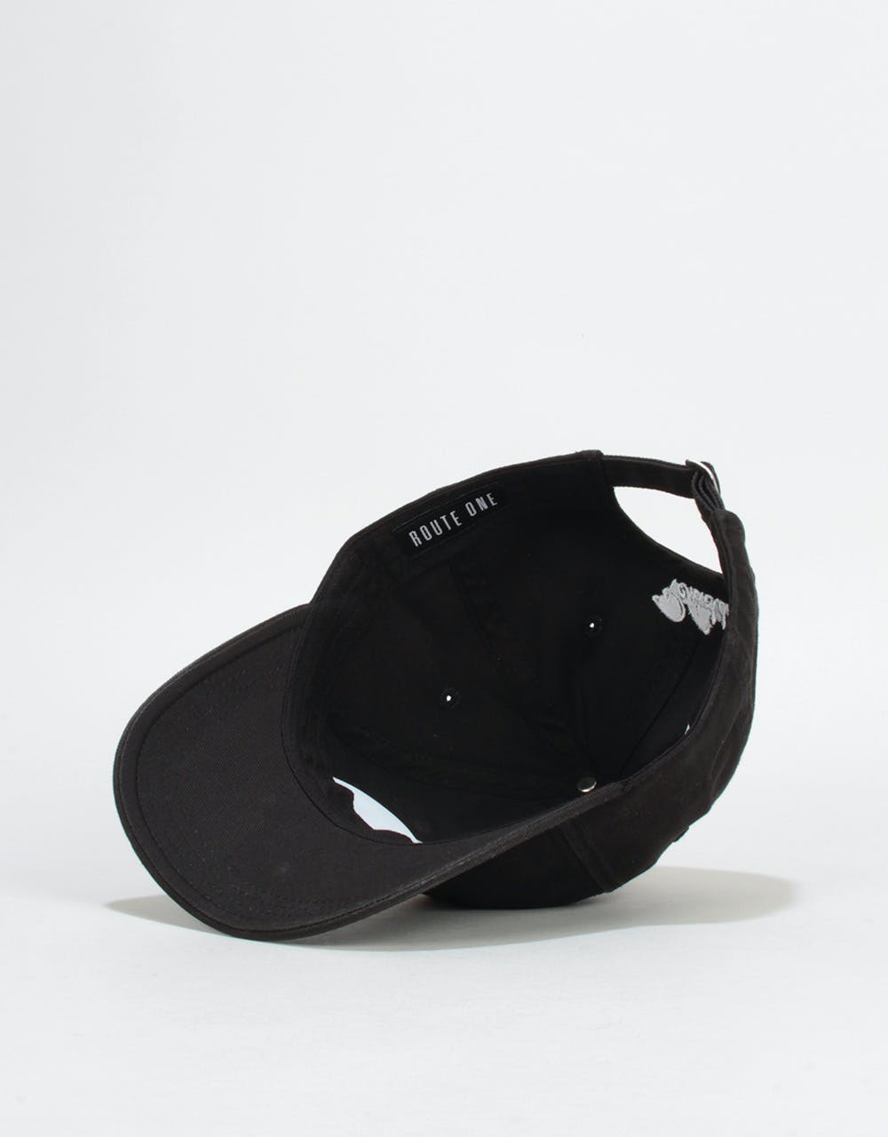 Route One x Mr. Penfold Dog Ends Dad Cap - Black