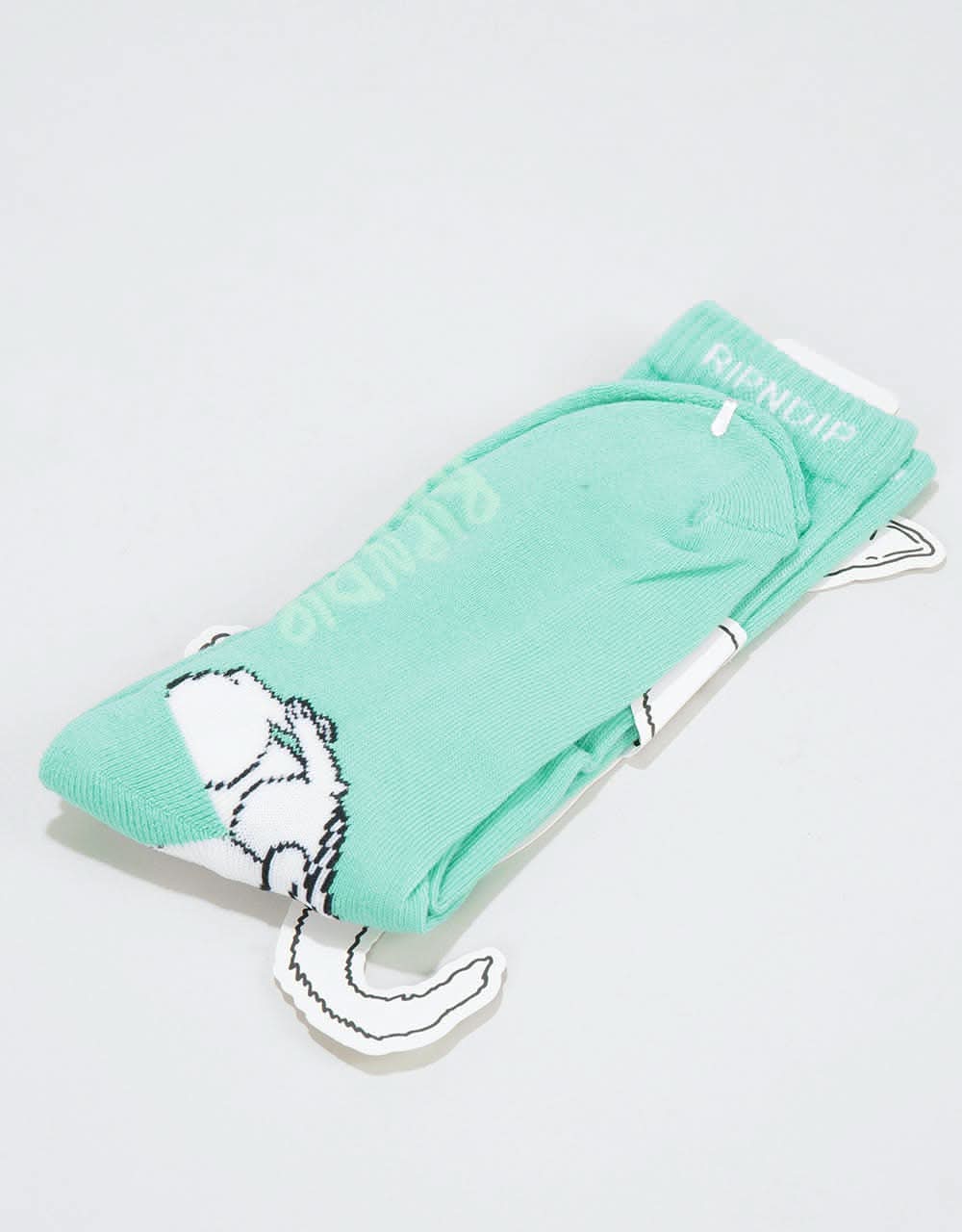 RIPNDIP Lord Nermal Socks - Mint
