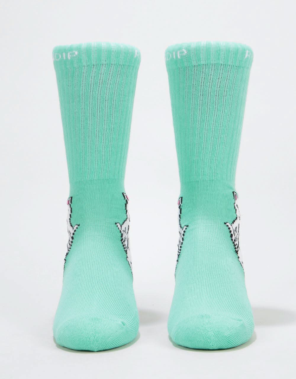 RIPNDIP Lord Nermal Socks - Mint