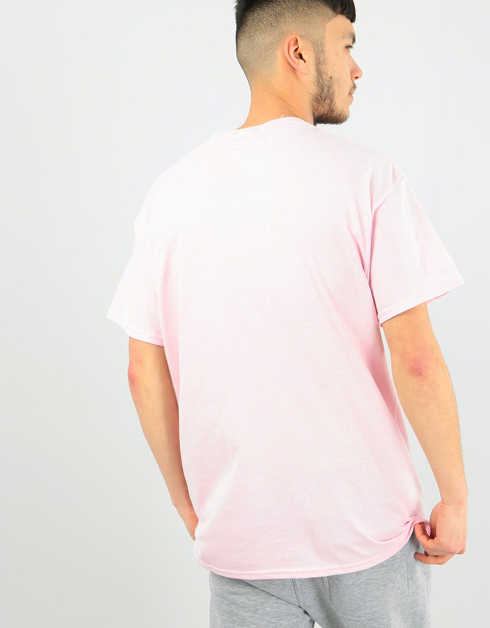 Route One Fuck 'Em T-Shirt - Light Pink/Black