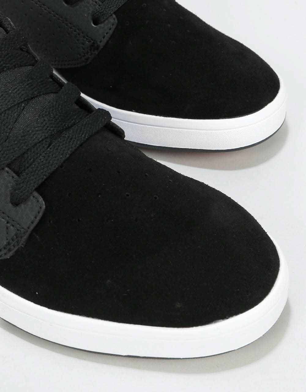 DC Plaza TCS Skate Shoes - Black/Athletic Red